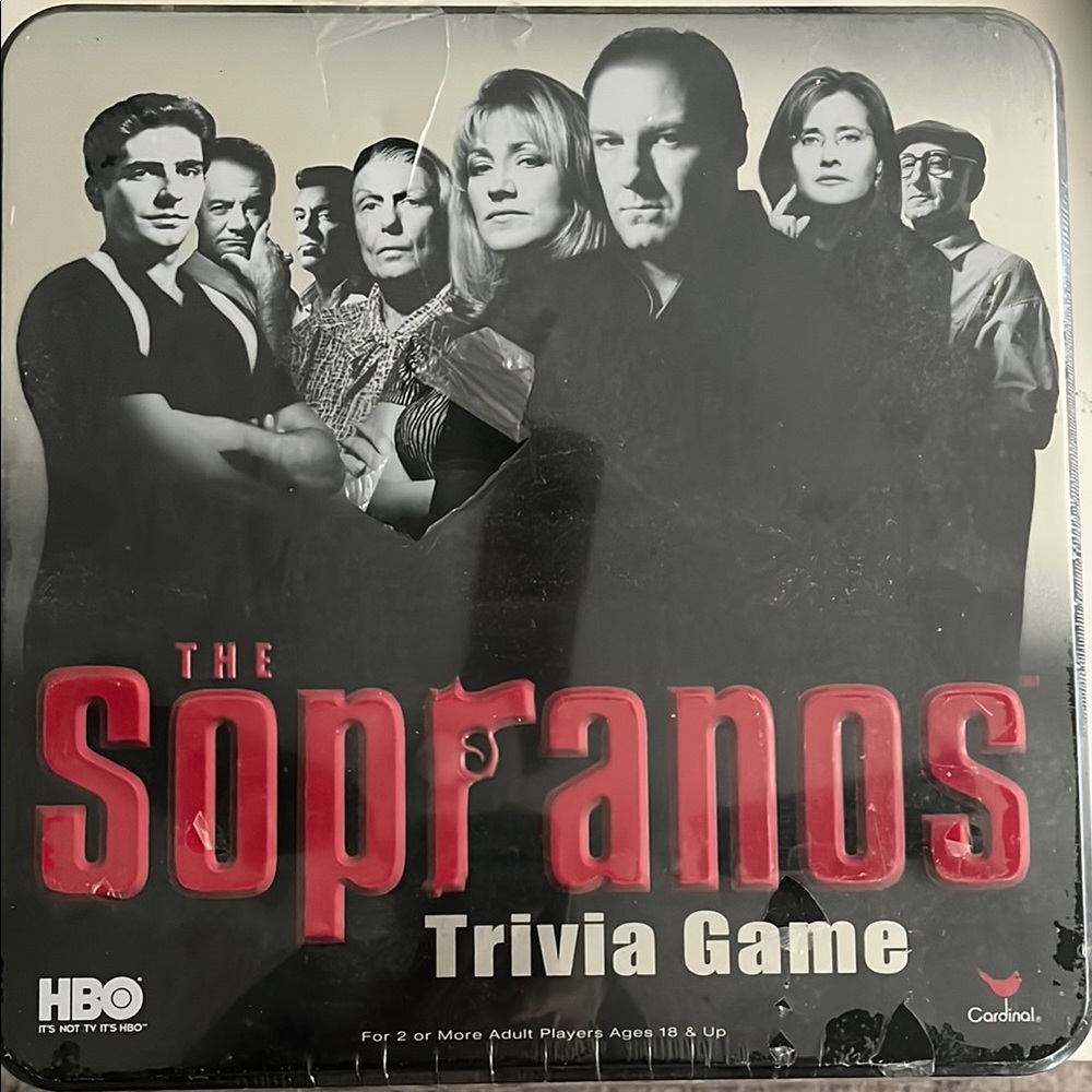 The Sopranos Trivia Game by - Black and Red